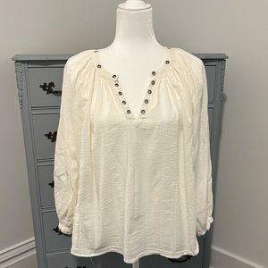 Aerie Peasant Top